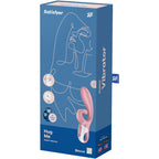 SATISFYER - HUG ME RABBIT VIBRATOR APP PINK