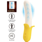 PRETTY LOVE - BANANA GEEK SUPER POWER 7 VIBRATIONS UP&DOWN SILICONE BLACK