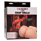 CALEXOTICS - THE PEEP SHOW GIRL DOUBLE REALISTIC MASTURBATOR FLESH