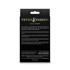NS NOVELTIES - FETISH & FASHION LACE HOOD BLACK