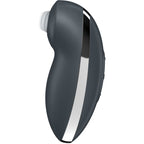 SATISFYER - TAP & CLIMAX 2 VIBRATOR & STIMULATOR GREY