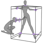SECRET DOME - KINK CLUB CABIN SCANDALE PURPLE