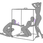 SECRET DOME - KINK CLUB CABIN SCANDALE PURPLE