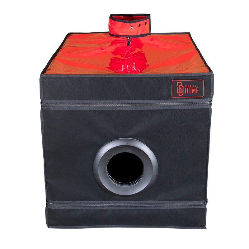 SECRET DOME - KINK CLUB LA NICHE CABIN BLACK & RED