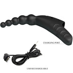 PRETTY LOVE - JORDIN FINGER VIBRATOR 10 VIBRATIONS BLACK