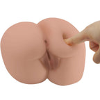 CRAZY BULL - BERNACE ASS VIBRATOR WITH REALISTIC VAGINA AND ANUS FLESH REMOTE CONTROL
