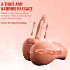 XISE - BERTLETT DILDO ASS REALISTIC DILDO AND ANUS MASTURBATOR FRONT POSITION WITH THRUSTING 18 CM
