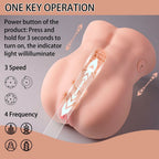 XISE - LYDIA FEMALE VAGINA MASTURBATOR WITH THRUSTING 25 CM