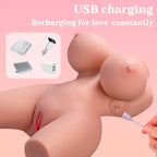 XISE - FRIEDA REALISTIC FEMALE TORSO WITH VIBRATION 36 CM