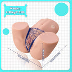 XISE - MAYA SUCKING REALISTIC VAGINA AND ANUS MASTURBATOR WITH VIBRATION AND SUCTION 4.5 KG