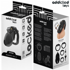 ADDICTED TOYS LOCKED - MINDNIGHT CELL PENIS CAGE SIZE S