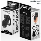 ADDICTED TOYS LOCKED - MINDNIGHT CELL PENIS CAGE SIZE M
