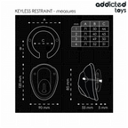 ADDICTED TOYS LOCKED - KEYLESS RESTRAINT PENIS CAGE 11.5 CM