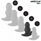 ADDICTED TOYS - HOLLOW ANAL PLUG SILICONE SIZE M 9.6 CM