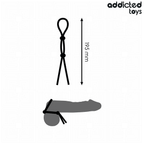 ADDICTED TOYS - SILICONE ROPE FOR THE DOUBLE LOOP PENIS