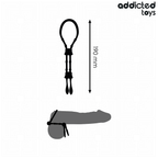 ADDICTED TOYS - ADJUSTABLE SILICONE ROPE FOR THE PENIS
