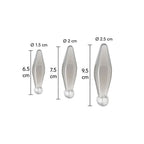 TOYJOY - ANAL PLAY 3-PIECE TRANSPARENT FINGER RIMMER