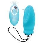 TOYJOY - HAPPINESS I'M SO EGGCITED REMOTE CONTROL VIBRATOR BLUE