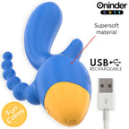 ONINDER CUTE - LOVE 3 SOME TRIPLE VIBRATOR - FREE WORLDWIDE APP