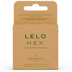 LELO - HEX ORGANIC CONDOM BOX 3 UNITS