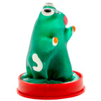 CONDOMERIE - HANDPAINTED NOVELTY CONDOMS FROG MODEL 1
