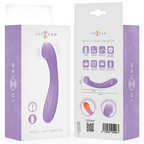 INTENSE - BECKY VIBRATOR 19 CM HEATABLE 7 VIBRATIONS PURPLE