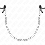 KINK - FLAT CHAIN NIPPLE CLAMPS SILVER 34 CM