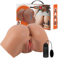 CRAZY BULL - HAILEY VIBRATOR BUTT WITH REALISTIC VAGINA AND ANUS CONTROL REMOTO