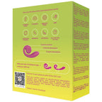 SNAIL VIBE - GIZI LITE DUAL G-SPOT & CLITORAL PINK VIBRATOR