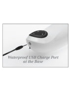 EXTREME TOYZ - PDX MEGA BATOR USB MALE MASTURBATOR VAGINA WHITE