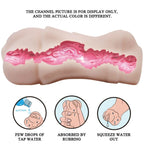 CRAZY BULL - WATER SKIN VAGINA MASTURBADOR WITH VIBRATING BULLET 2