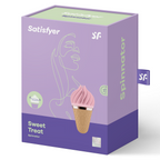 SATISFYER - SWEET TREAT SPINNATOR BROWN & PINK