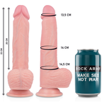 ROCKARMY - HARNESS + HAWK ROTATOR AND VIBRATOR 22 CM -O- 4.6 CM